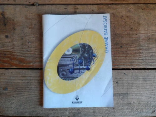 Manuel d'utilisation de constructeur et opérateur Scenic