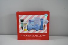 Pck of 7 Get Ready with Me Skincare Beauty Discovery w/ Fleece Headband Gift Set