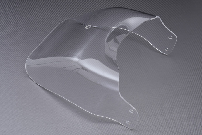 Bulle transparente Suzuki DR 250 et Djebel GPS de 2000 à 2004