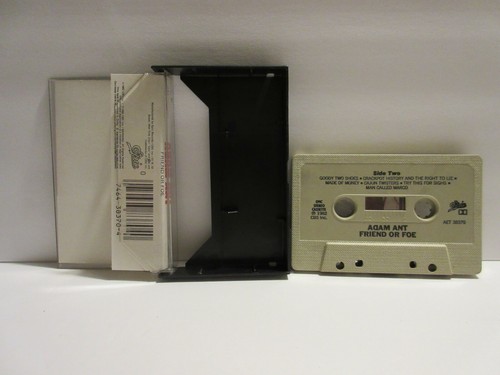 Adam Ant Friend or Foe Cassette '82 New Wave Goody Two Shoes Desperate - Picture 2 of 3