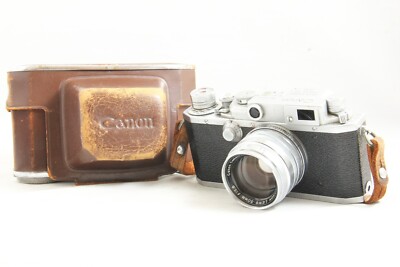 Exc++ Canon IID 2D 35mm Rangefinder Film Camera w/ 50mm F/1.8