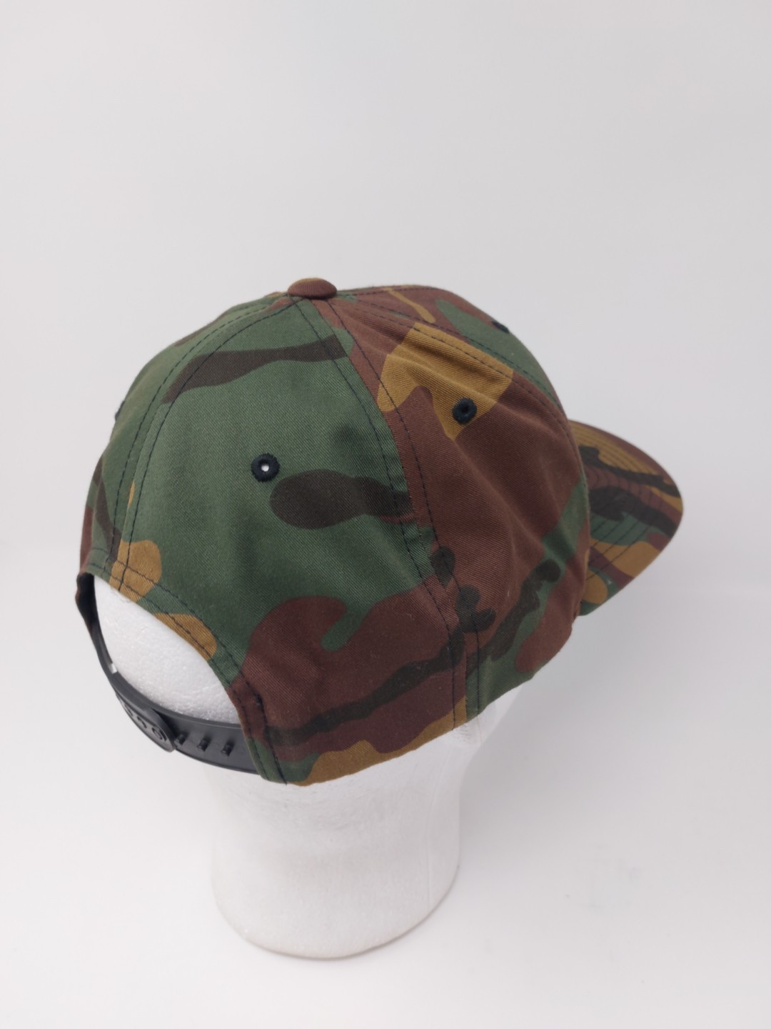 Halibut Buttwhackers Patch Logo Camo Snapback Hat… - image 6