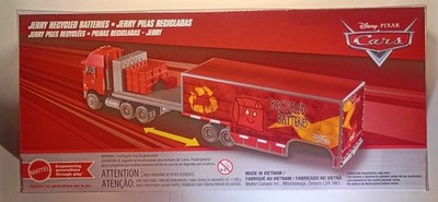 Buy Disney Cars Jerry Recycles Batteries Hauler 2025 RARE Truck