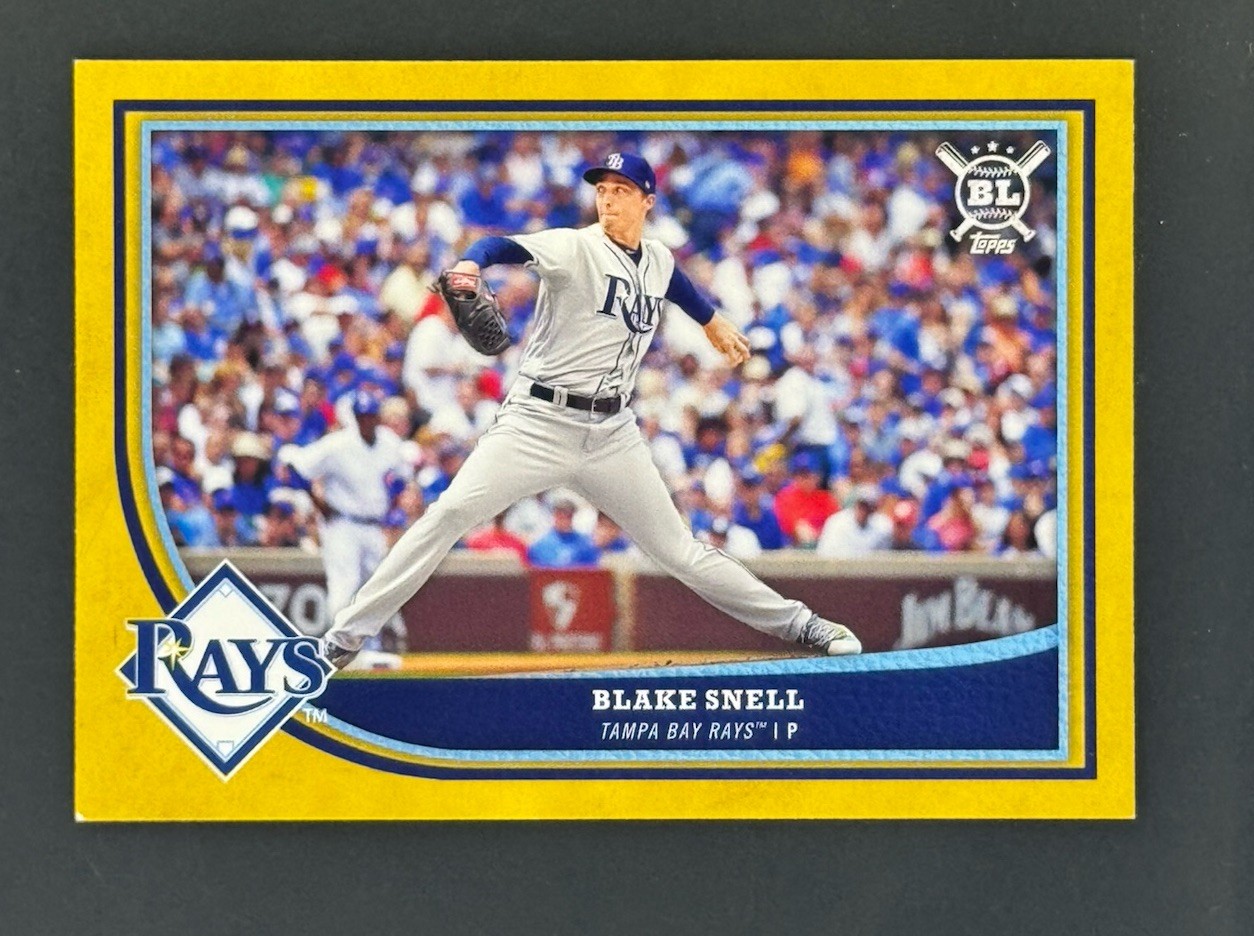 2018 Topps Big League - Blake Snell #16 Gold