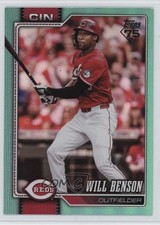 2026 Topps Series 1 Aqua Rainbow Foil Will Benson #171 06gy