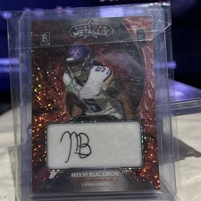 2023 Wild Card American Metalix Mekhi Blackmon  Wild Liquid Red Auto 1/1 colts
