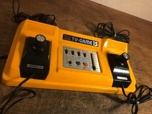JUNK Nintendo COLOR TV GAME 15 CTG-15S Console with Box From Japan