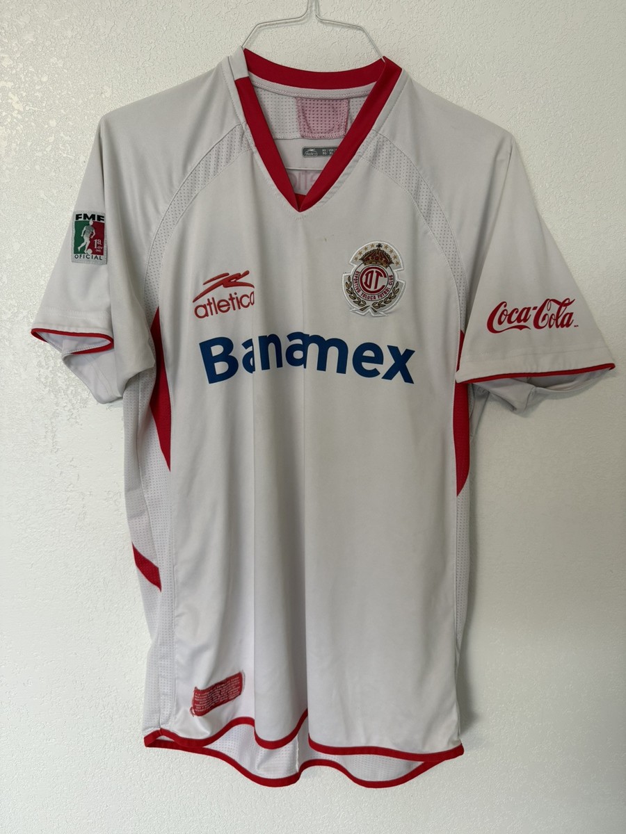 2009-2010 Atletica Club Deportivo Toluca Liga MX X-Large Away