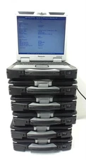Lot of 6 Panasonic Toughbook CF-31 Core i5-5300U 2.3GHz 4GB No HHD