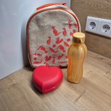 Tuppperware Kühlrucksack Kühltasche Eco Easy 500 ml gold Herzbox