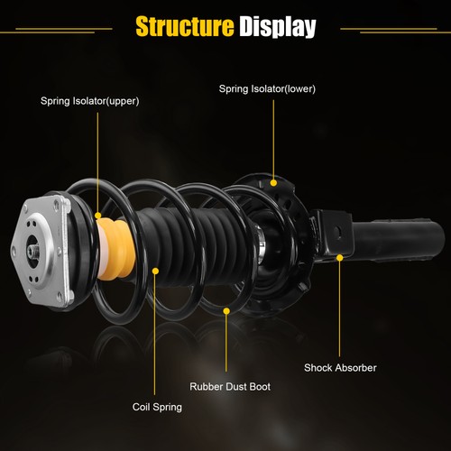 Für Mercedes W169 W245 Vorne Links & Rechts Federbeine Stoßdämpfer Komplettset - Bild 8 von 24