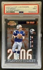 2006 Playoff Contenders Tom Brady Ticket #/199 Patriots PSA 9