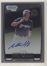 2012 Bowman Draft Chrome Picks Refractor Mitch Haniger #BCA-MH Auto 4l3