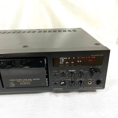 Junk Not Working Sony TC-K333ESG 3 Head Cassette Tape Deck