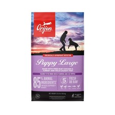 Grain Free High Protein Dry Dog Food Puppy Large Recipe 23.5lb Bag 7.19 per pound