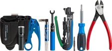 TK-85 COAX Tool Kit - 8 Piece COAX Cable Network Tool Kit Featuring Coaxial Cabl