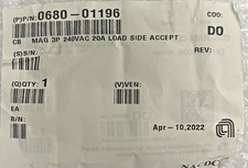"CB MAG 3P 240VAC 20A LOAD SIDE ACCEPT" (0680-01196)