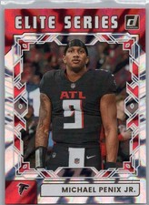 2025 Donruss #TES-MPE Michael Penix Jr. The Elite Series Falcons