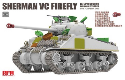 RYE FIELD MODEL RM5153 Sherman Vc Firefly - late production
