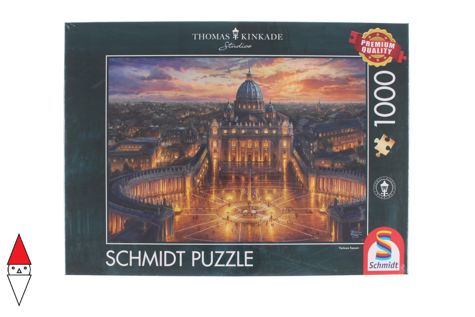 PUZZLE PAESAGGI SCHMIDT CITTA KINKADE THE VATICAN 1000 PZ