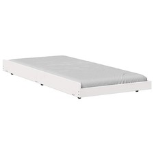Schublade für unters Bett Weiß 75x190cm ein...