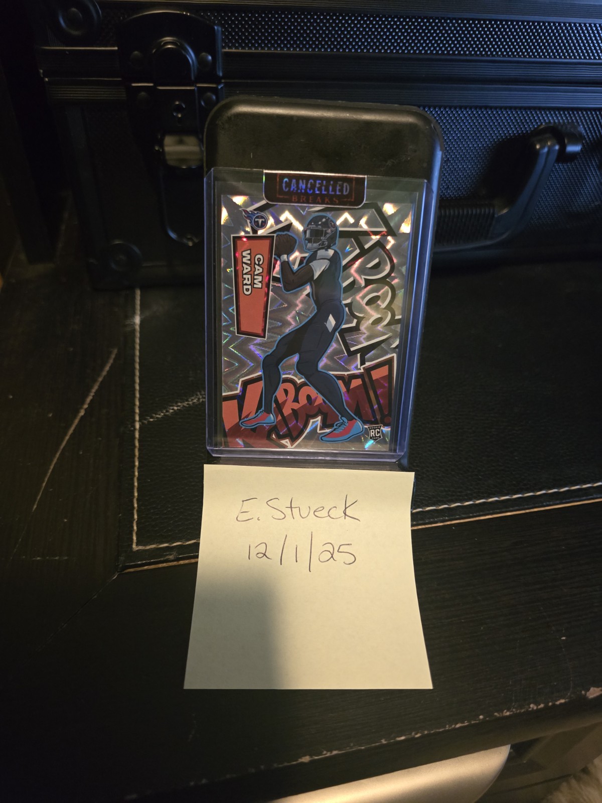 2025 Panini Absolute Vertical Kaboom Cam Ward Rookie Ssp