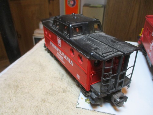 Luces probadas Lionel calibre O 36653 Pennsylvania PRR #477939 ojo de buey caboose | Condition: Used