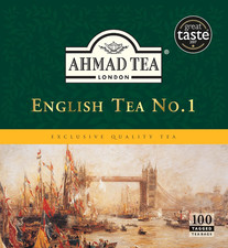 Ahmad Tea English Tea No.1, 100 Count 0.07 per strip