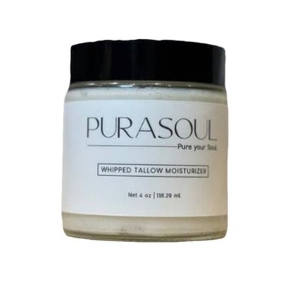 PURASOUL Whipped Tallow Moisturizer   Hydrating & Nourishing Cream for Soft Skin