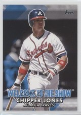 2022 Topps Series 1 Welcome to the Show Chipper Jones #WTTS-14 HOF yk0