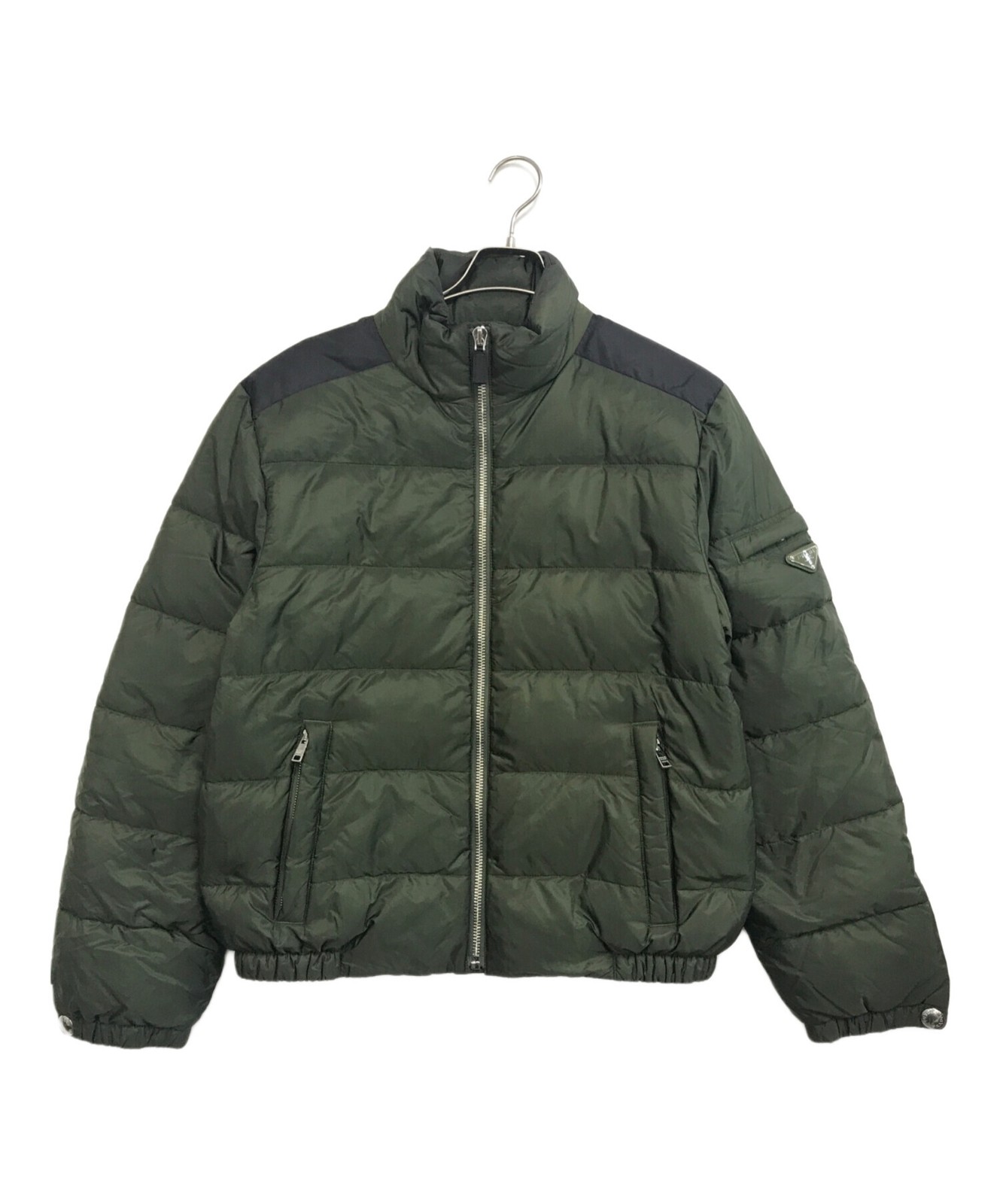 Prada Triangular Plate Down Jacket Size M IrE90 - image 1