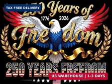 USZDL American Flag Diamond Art Kits for Adults,DIY Round Full Drill 5D Diamond