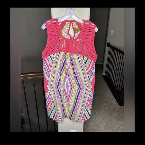 Wrangler Multicolor Sleeveless Short Dress Size XL Y2K 90s Quirky Eclectic