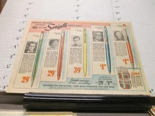 newspaper ad 1956 SCRIPTO mechanical pencil ball point pen Sherry Ann Hazelrigg