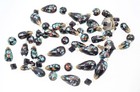 Antique 21'' Venetian Murano Millefiori 2-Strand Graduating Glass Bead Necklace — photo 3