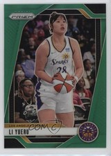 2024 Panini Prizm WNBA Green Prizm Li Yueru #23 s5q