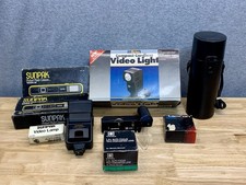 Vintage Collection Of Cameras/Parts- Aztec/Sunpak/Sigma/Tamron/Photoco Lot Of 9