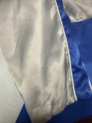 Stussy 35th Anniversary World Tour Satin Sukajan Jacket Blue