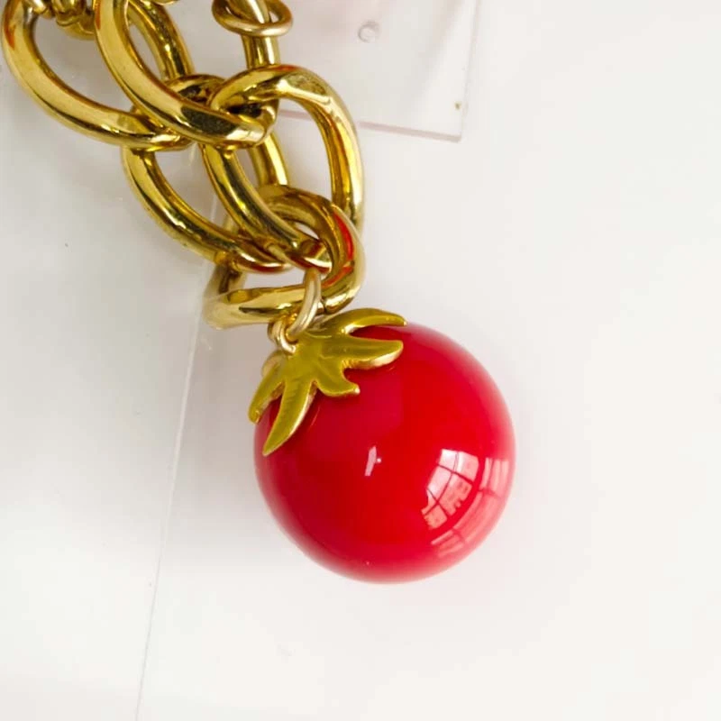 Nuevo 7.5" Jcrew Tomate Dije Distintivo Pulsera Elegante Mujeres Fiesta Vacaciones Joyería Foto 3 de 4