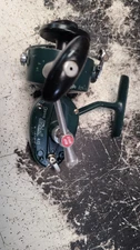 Vintage Garcia Mitchell 410  Spinning Reel Green