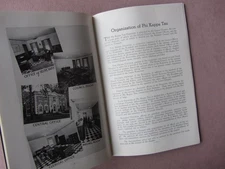 Vtg 1934 Pledge Manual Phi Kappa Tau Fraternity History Traditions Chapter Homes