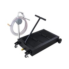 25 Gallon Oil Drain Pan Low Profile Oil Drain Tank Large Capacity Oil Change ...