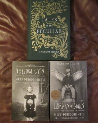 3 RANSOM RIGGS Book Lot - Peculiar Children 2 & 3 + Tales of HC - NM!