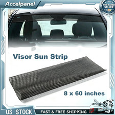 20x150cm Car Windshield Window Visor Sun Strip Vinyl Mesh Sticker Accessories 20x150cm Car Windshield Window Visor Sun Strip Vinyl Mesh Sticker Accessories