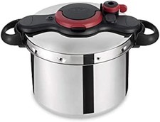 Tefal Clipso MINUT Easy Pressure Cooker 9 LitRE Stainless Steel, P4624966