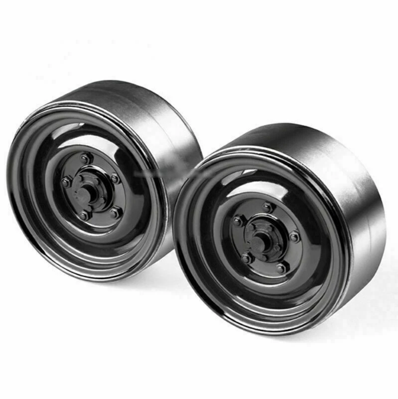 2/4 PCS 1,9" Beadlock Felgen für Axial 1/10 SCX10 CC01 TRX-4 TRX-4 Crawler Auto - Bild 3 von 4