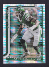 2025 Topps Chrome-New York Jets  WILL McDONALD IV Pulsar Refractor #241
