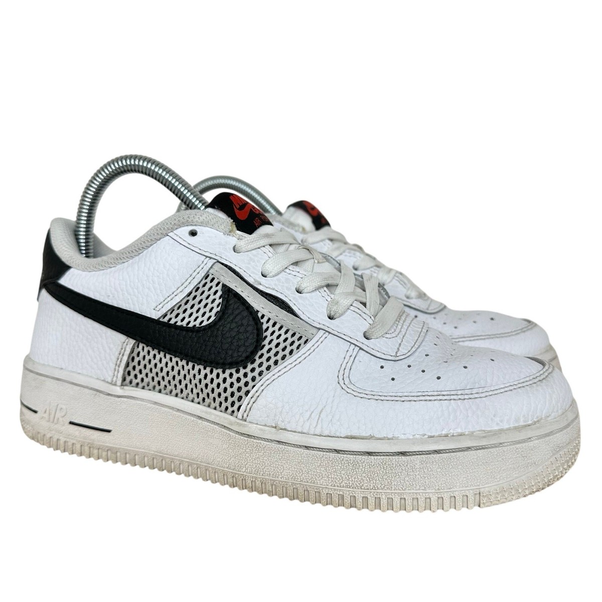 Nike Air Force 1 Low LV8 GS Mesh Pocket Sneaker Shoes White DH9596