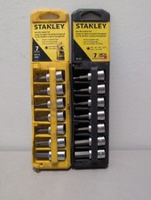 Stanley Lifetime Warranty Sae Metric 14 Piece Hex Bit Socket Set 38 Drive
