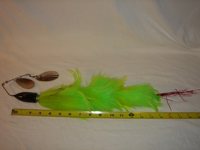 20'' Beaver Lures Massive Deep Troller Musky Spinner Bait Fishing Lure (2U)